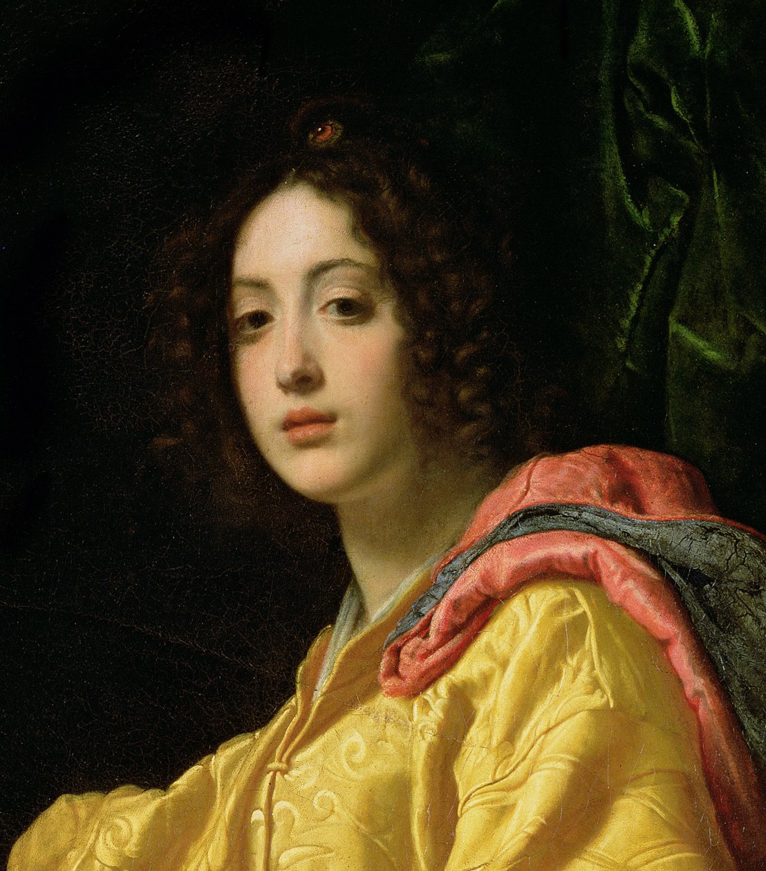 Judith e Holofernes, 1599 óleo sobre tela detalhe de 79578 de Cristofano Allori