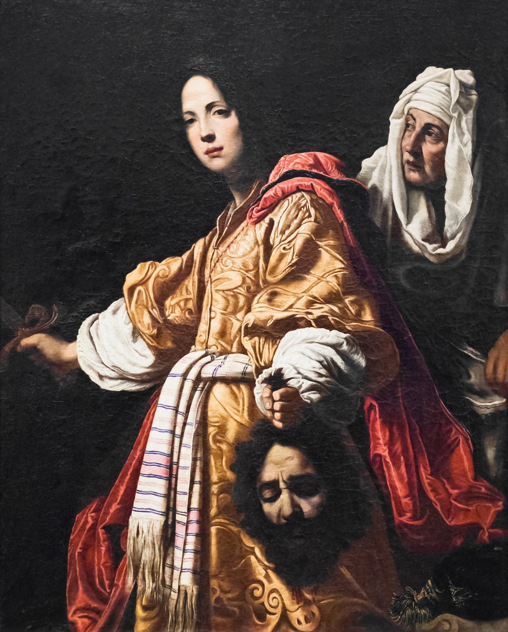 Judith com a cabeça de Holofernes (óleo sobre tela) de Cristofano Allori