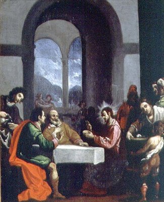 O jantar em Emaús de Cristofano Allori
