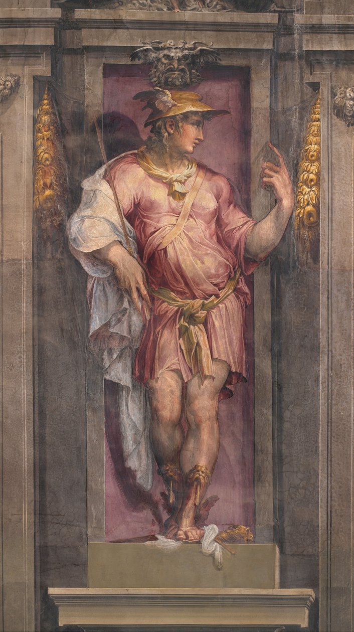 Mercúrio, 1556-1557 de Cristofano Gherardi