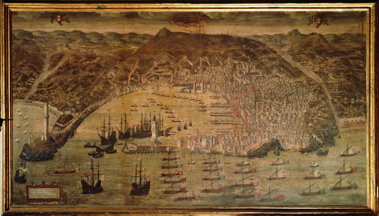 Vista, de, genoa de Cristoforo Grassi or Grasso