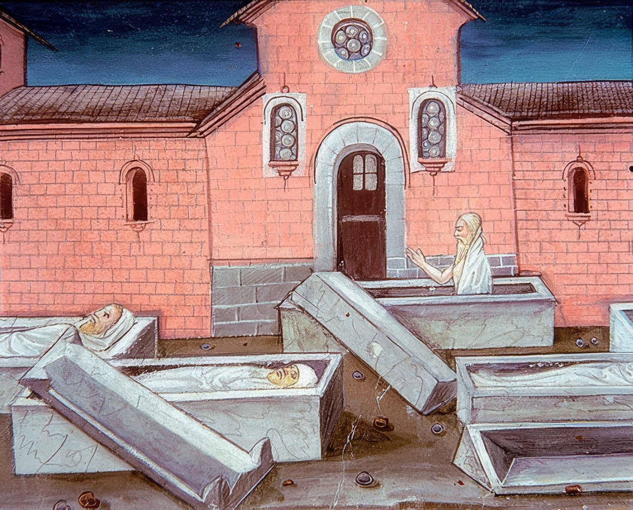 Ressurreição dos Mortos (c.120r). 1476 de Cristoforo De Predis