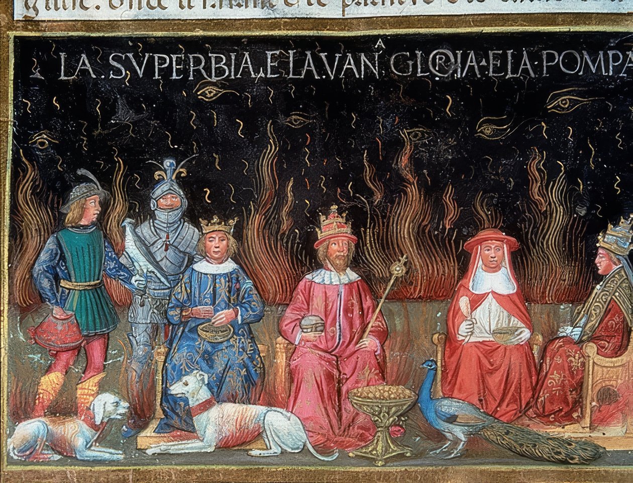 Confissão dos pecadores (c.153v). 1476 de Cristoforo De Predis