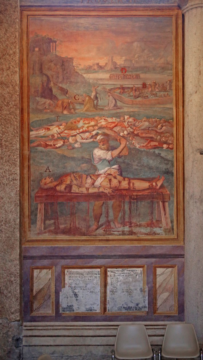 Martírio de numerosos santos de Cristoforo and Tempesta, Antonio Roncalli