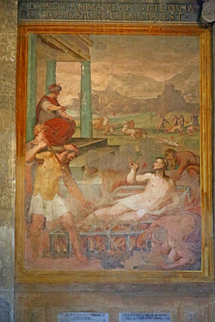Martírio, possivelmente de São Lourenço de Cristoforo and Tempesta, Antonio Roncalli