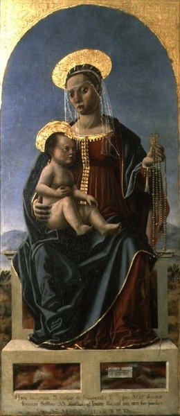 Madonna e criança de Cristoforo da Lendinara Canozzi or Canozi