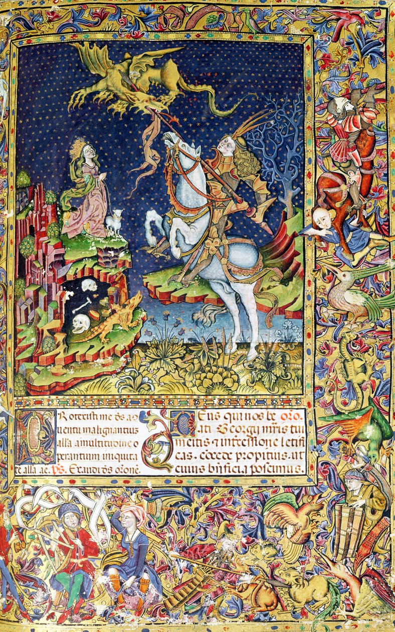 Missal de São Jorge de Topusko, século XV-XVI de Croatian School