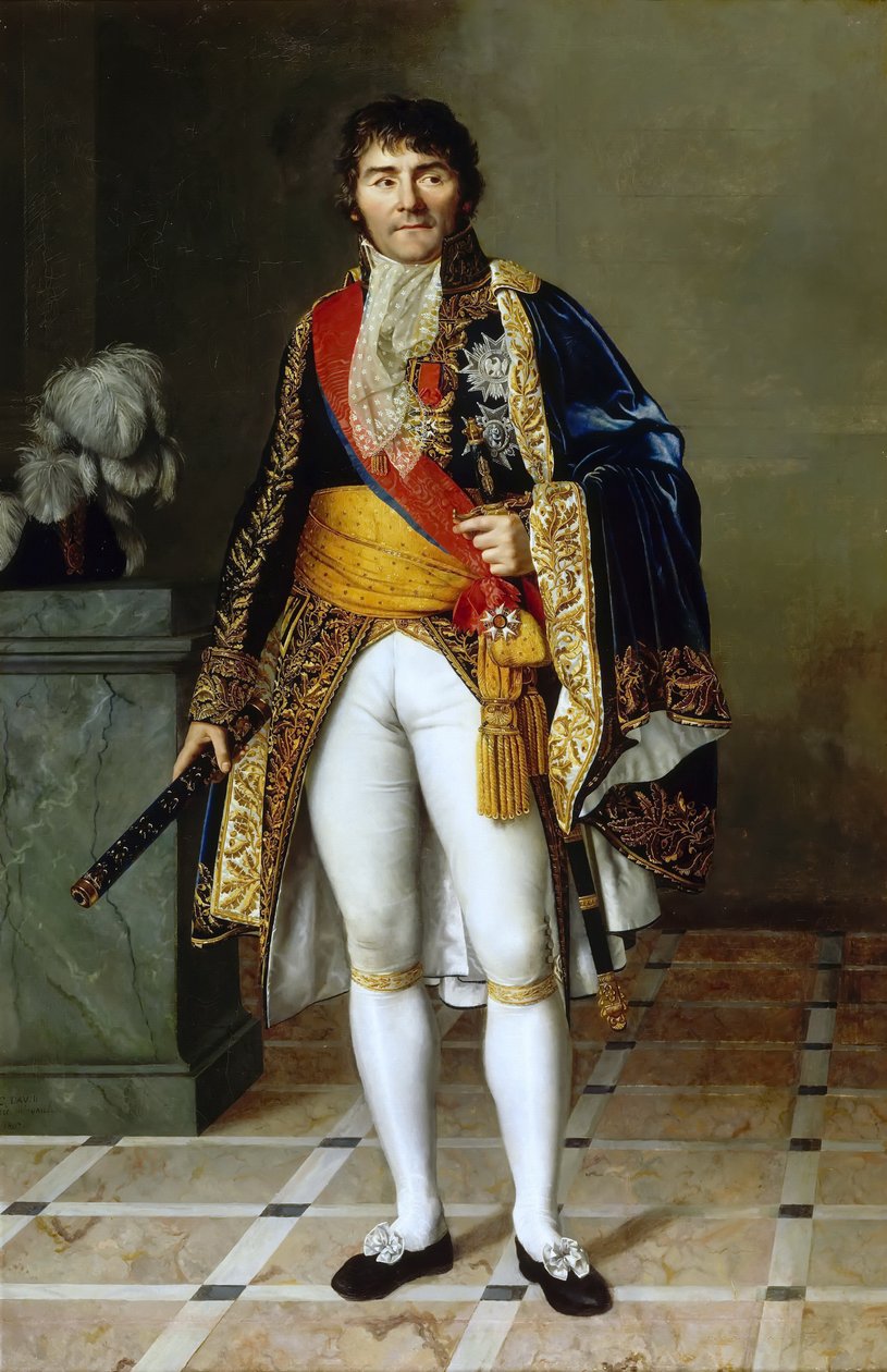 Retrato de François-Joseph Lefebvre 1755-1820, Marechal do Império de Césarine Henriette Davin Mirvault