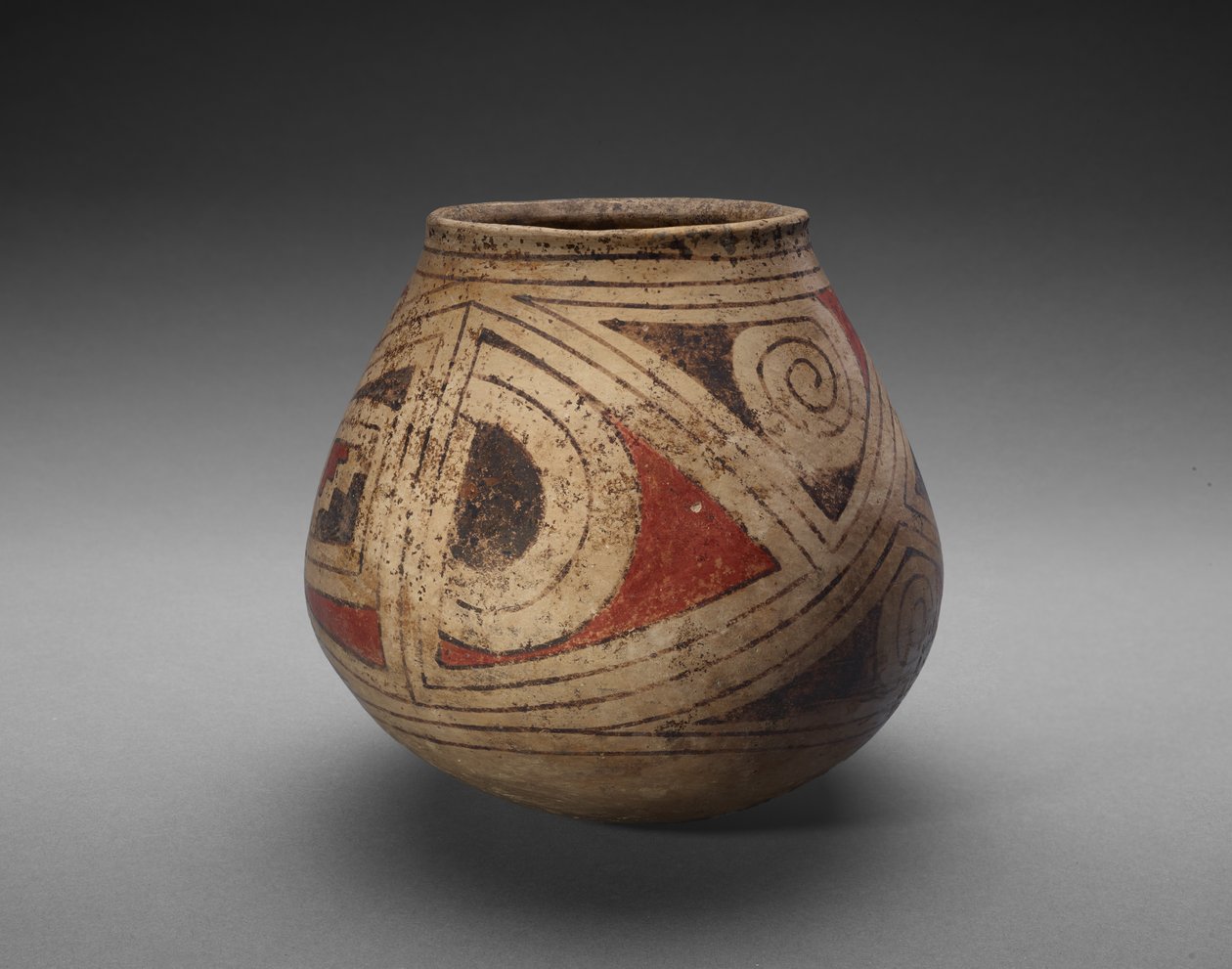 Jar (Olla) com desenhos geométricos, Casas Grandes de Culture Mogollon