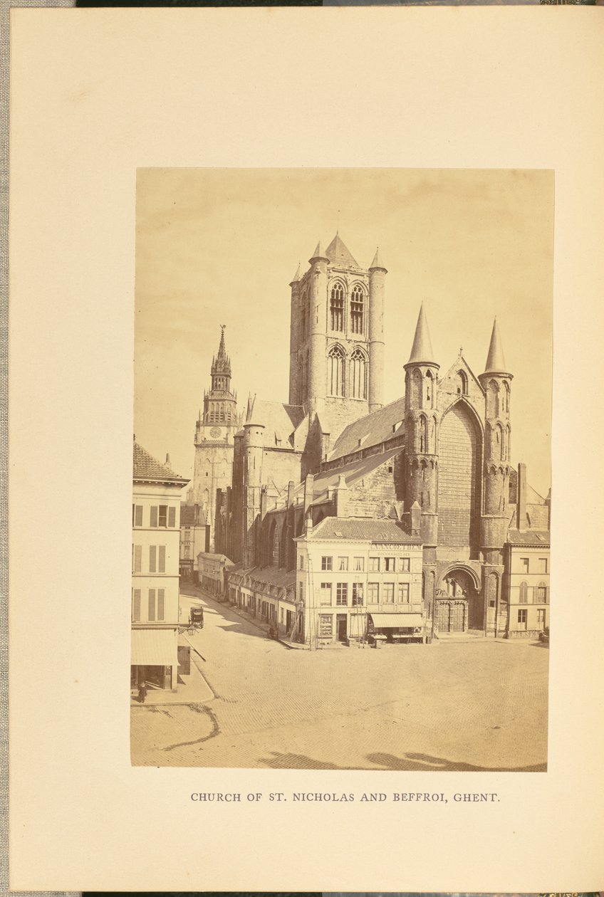 Igreja de São Nicolau e Beffroi, Gante de Cundall and Fleming