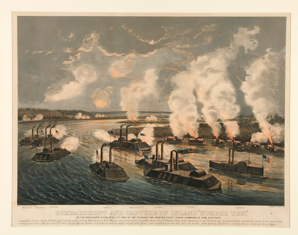 Bombardeamento e Captura de Ilha de Currier and Ives