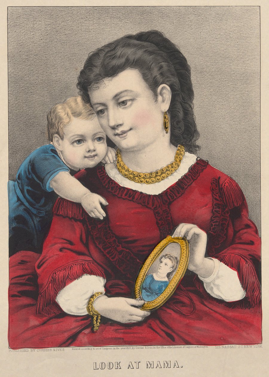 Olhe para a mamãe de Currier and Ives