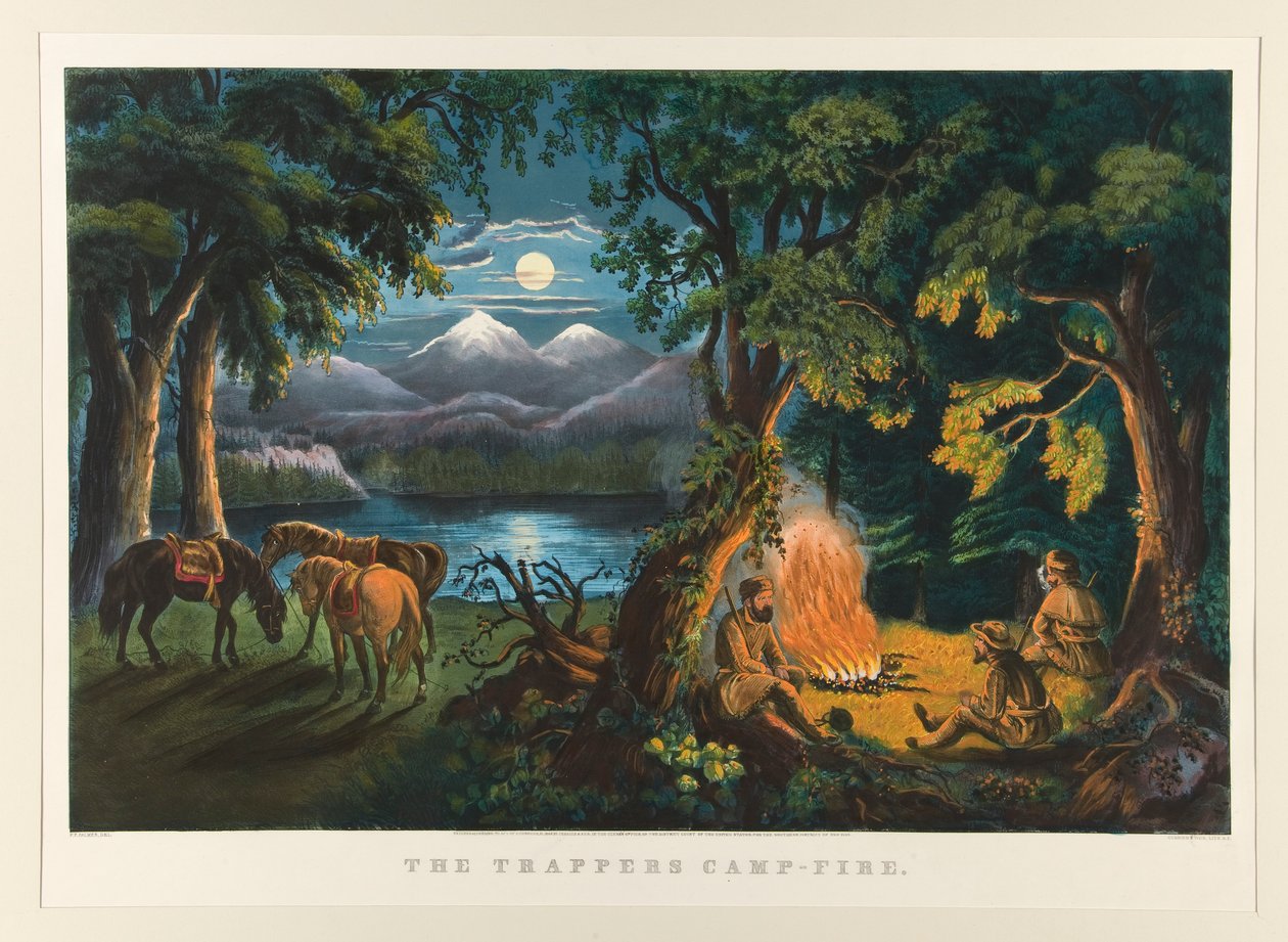 Os caçadores de Currier and Ives