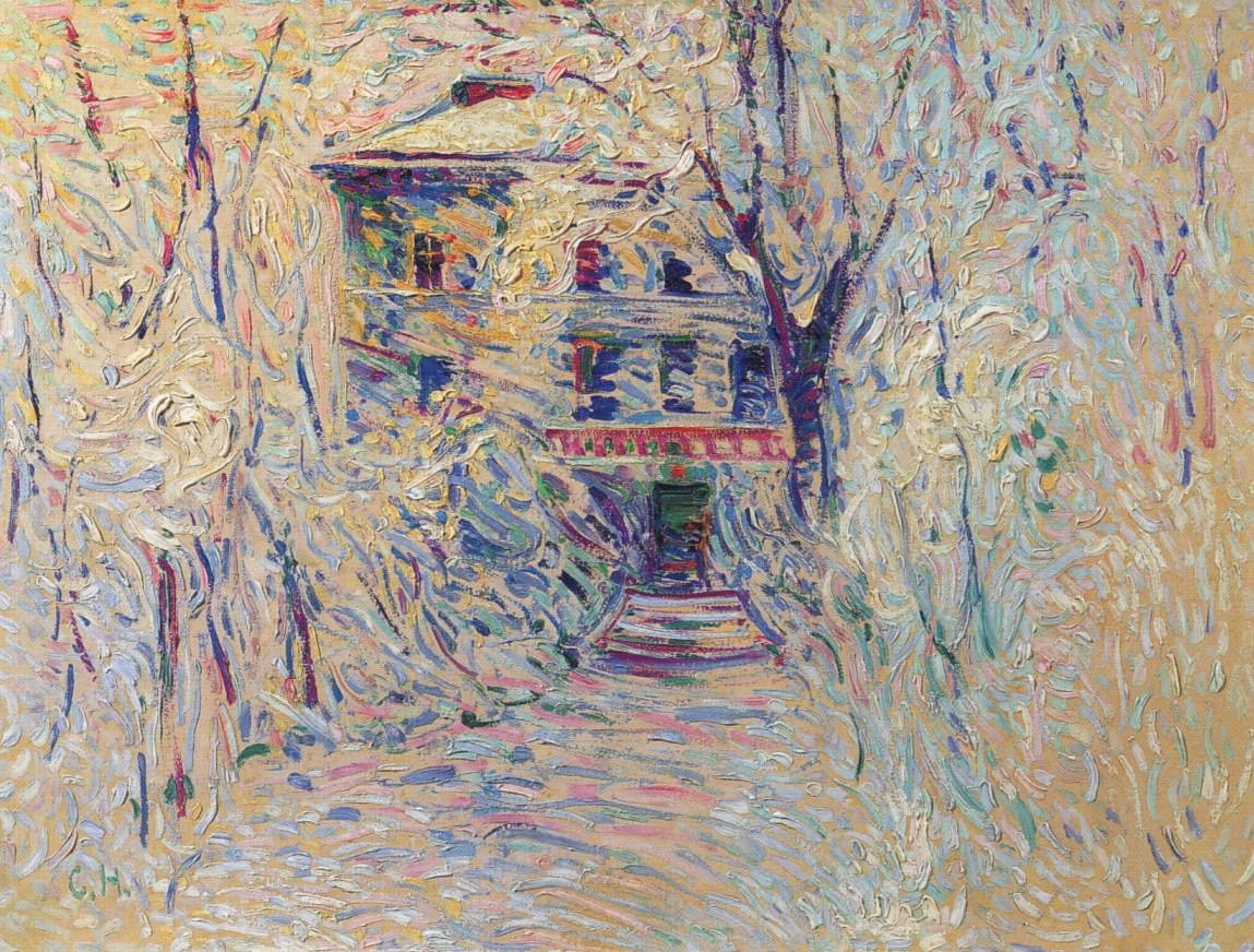 Villa no parque invernal de Curt Herrmann