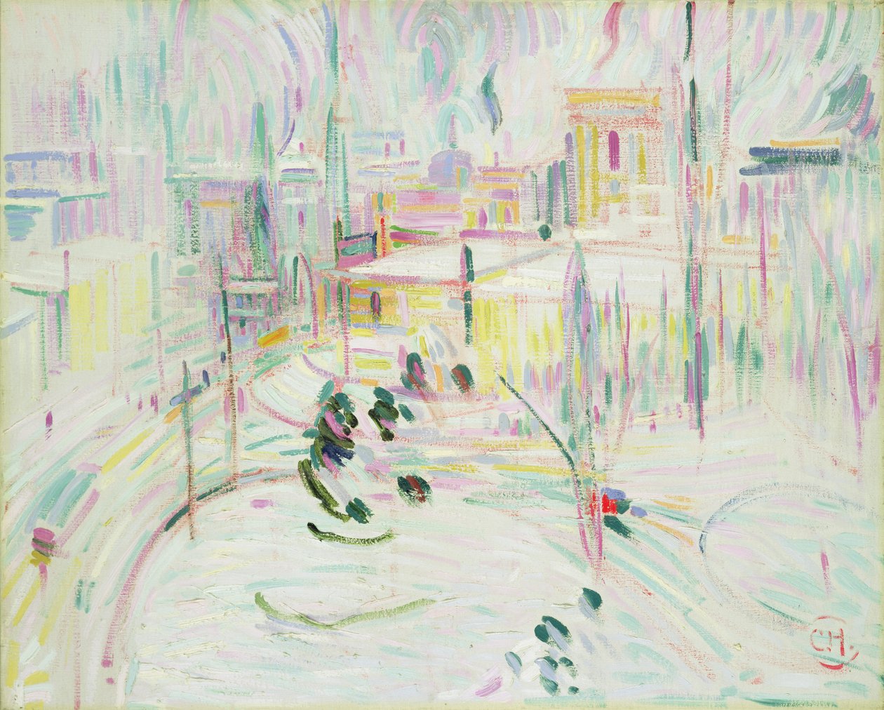 Berlim no inverno, 1912-14 de Curt Herrmann