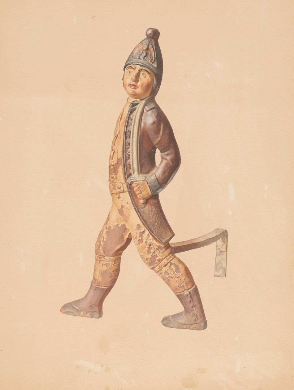 Andiron (Marchando Hesse) de Cushman Parker