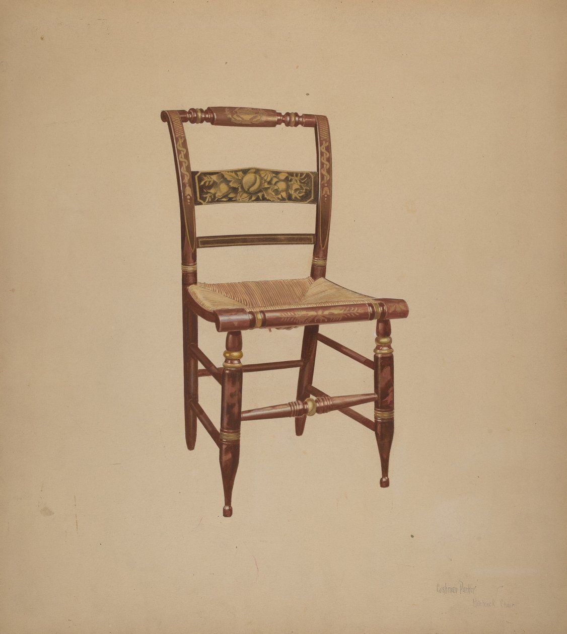 Cadeira Hitchcock de Cushman Parker