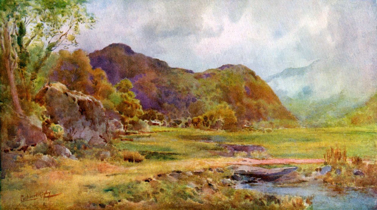No pântano perto de Lodore, Cumberland, 1924-1926 de Cuthbert Rigby