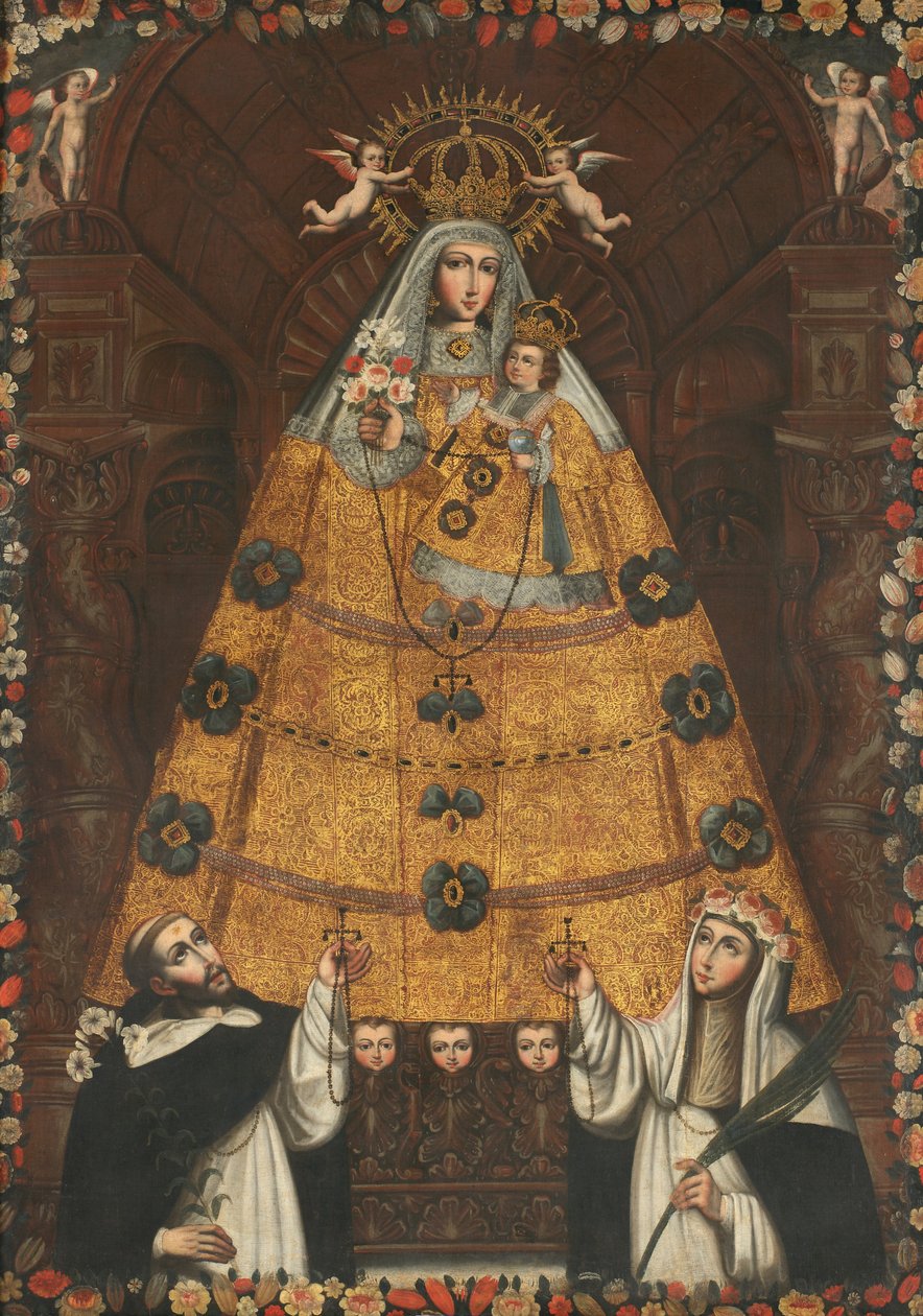 Nossa Senhora do Rosário com São Domingos e Santa Rosa de Cuzco School