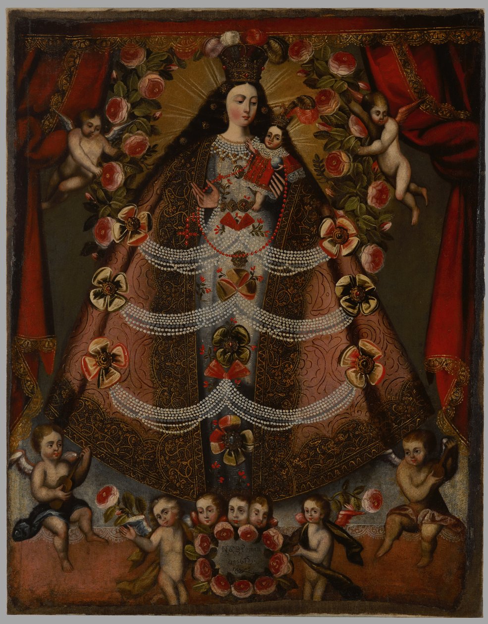 Nossa Senhora de Pomata, 1675 de Cuzco School