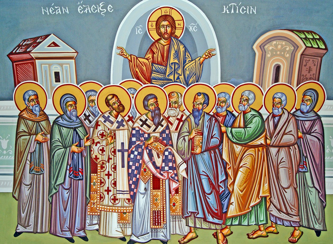 Jesus Cristo e seus doze apóstolos, Chipre de Cypriot