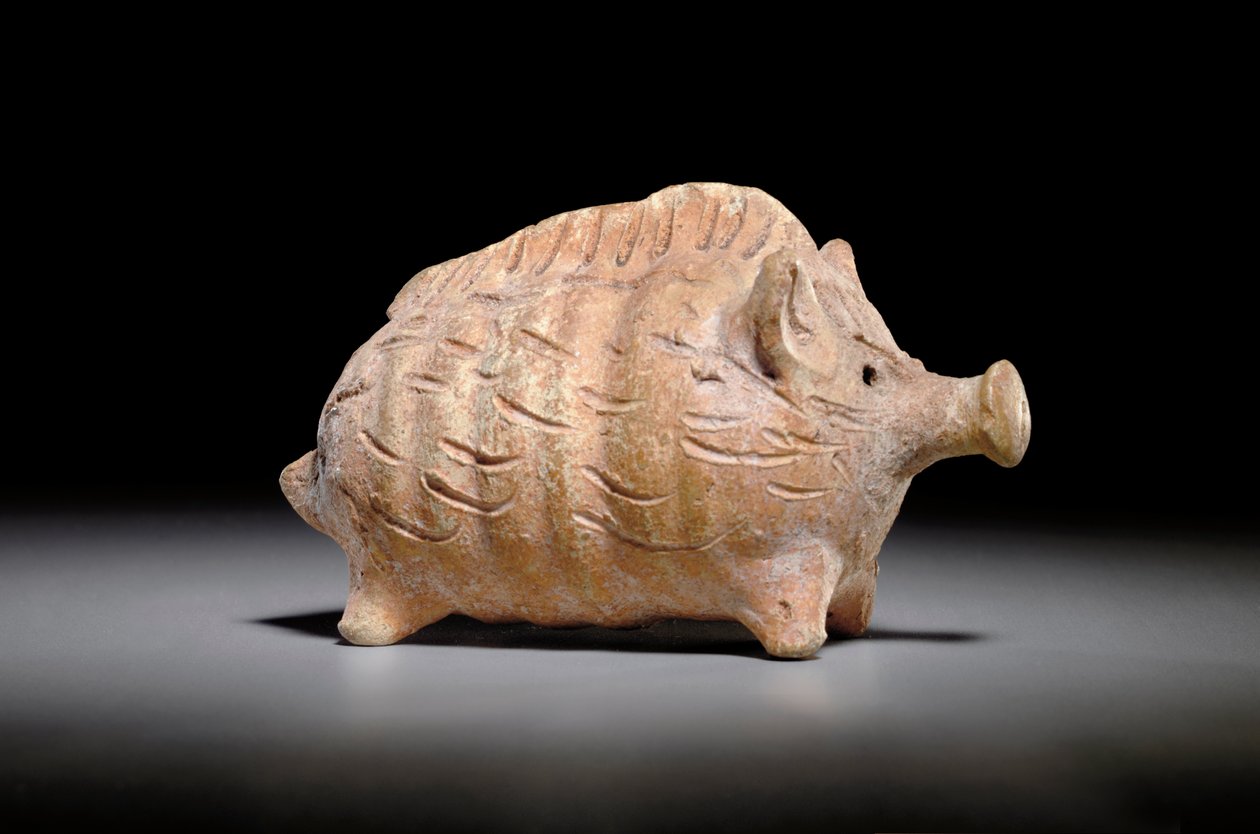 Chocalho helenístico, século XI aC (terracota) de Cypriot Cypriot