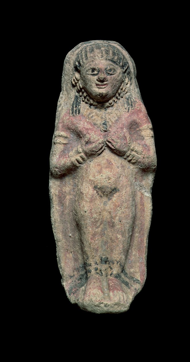Figura da Deusa Astarte (terracota) de Cypriot