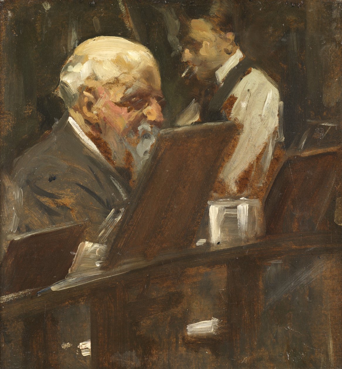 John Anster Fitzgerald, o pintor de fadas, no Sketch Club de Cyrus Cuneo