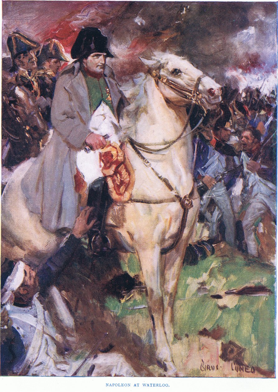 Napoleão em Waterloo 1815, 1915 de Cyrus Cuneo