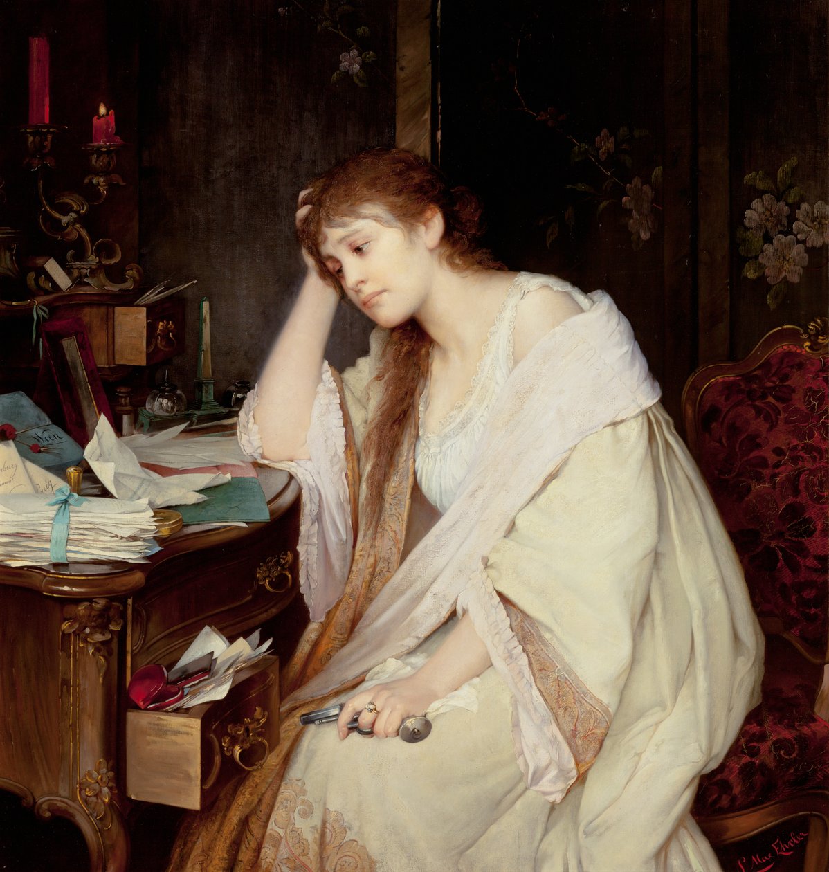 Telegrama, 1894 de Czech School