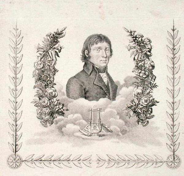 Josef Gelinek (1758-1825) (gravura) de Czech School