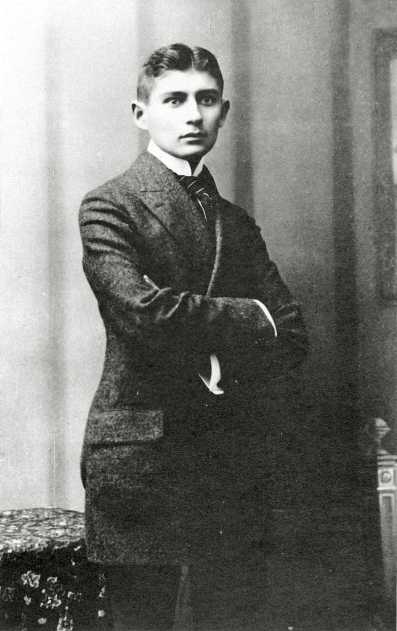 Retrato de Franz Kafka, (1883 - 1924) de Czech School