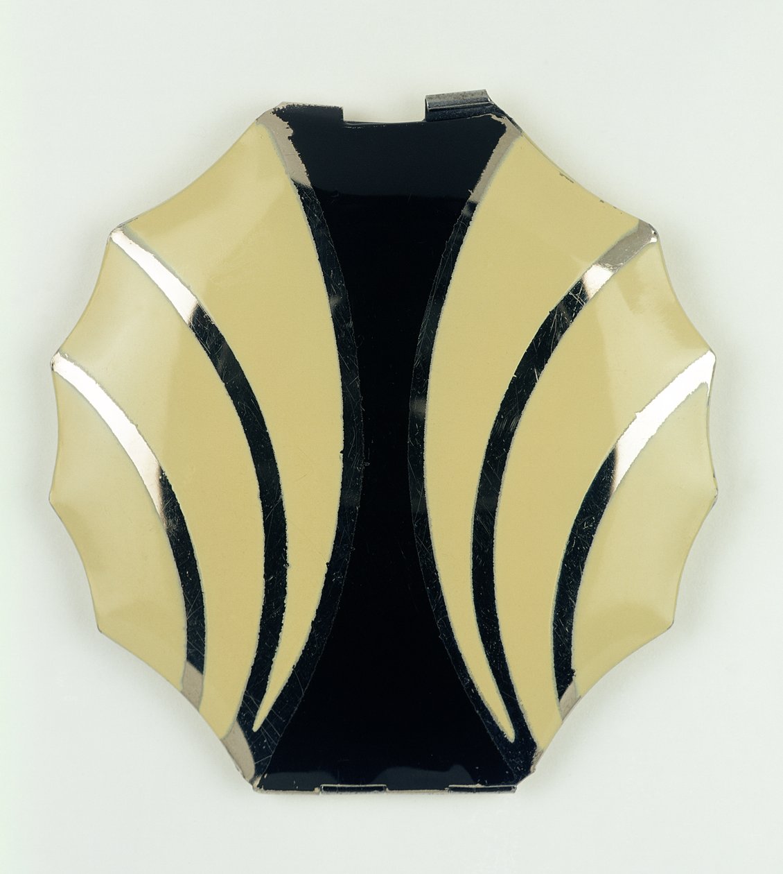 Princesa Art Deco Pó Compacto, Checo, década de 1920 de Czech School