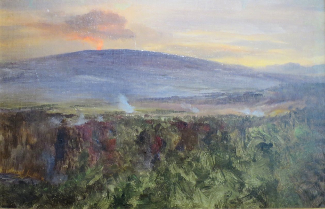 Erupção do Kilauea de D. Howard Hitchcock