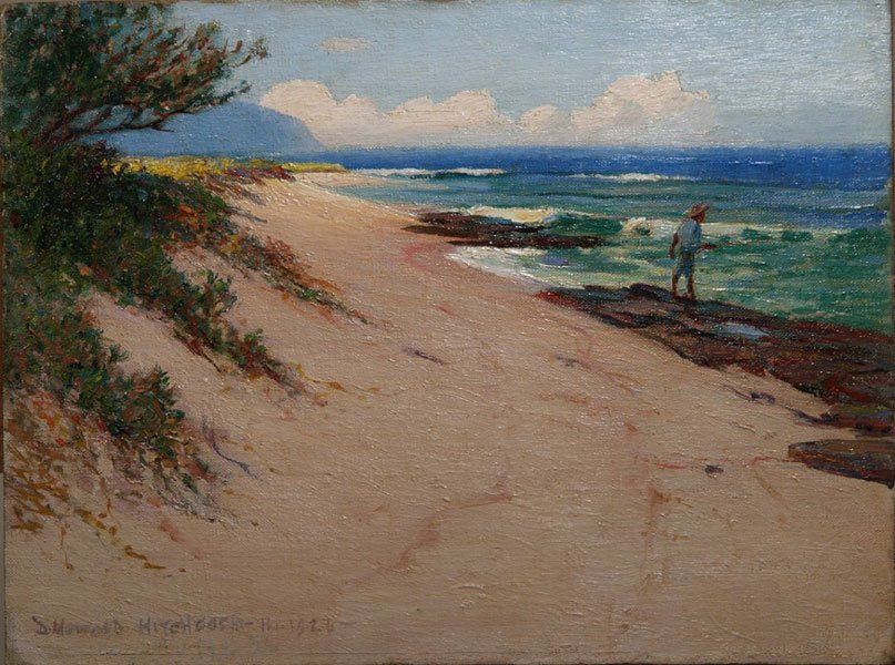 Praia Mokuleia de D. Howard Hitchcock