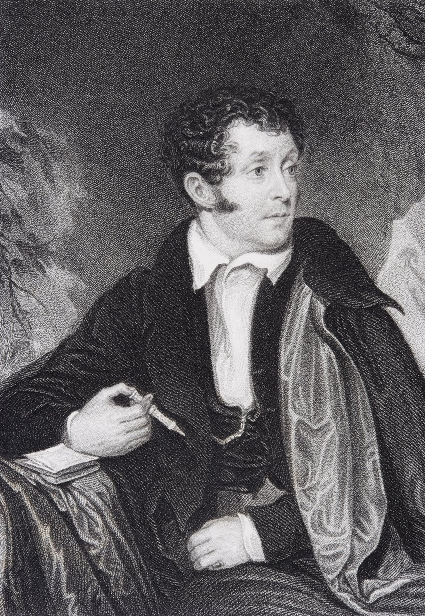 Thomas Campbell, gravado por Joseph Jenkins (bap.1812-1885) de D McClise