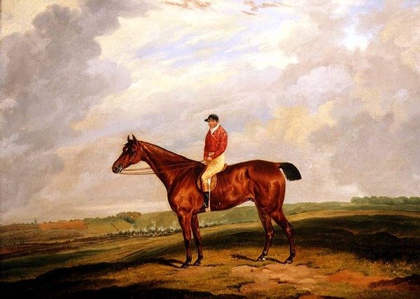 Cavalo de Corrida com Jockey Up de D. the Younger Wolstenholme
