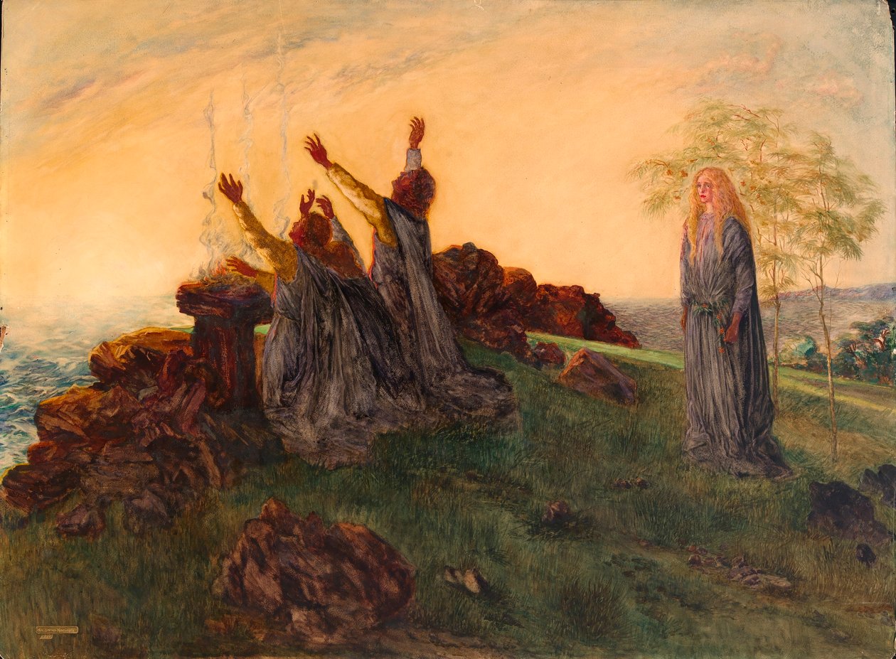 A morte de Santa Brígida de Da Loria Norman
