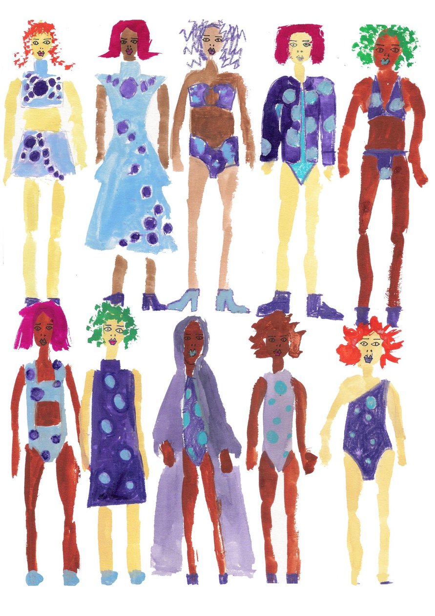 Roupa de praia de Daisy de Villeneuve
