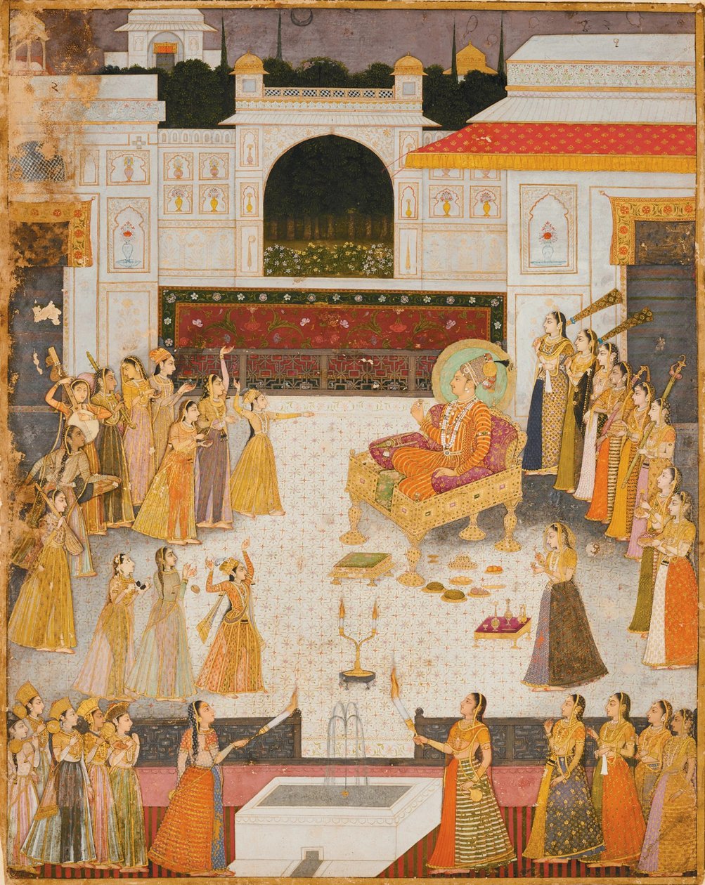 Uma atuação nocturna para o Maharaja Abhai Singh de Dalchand