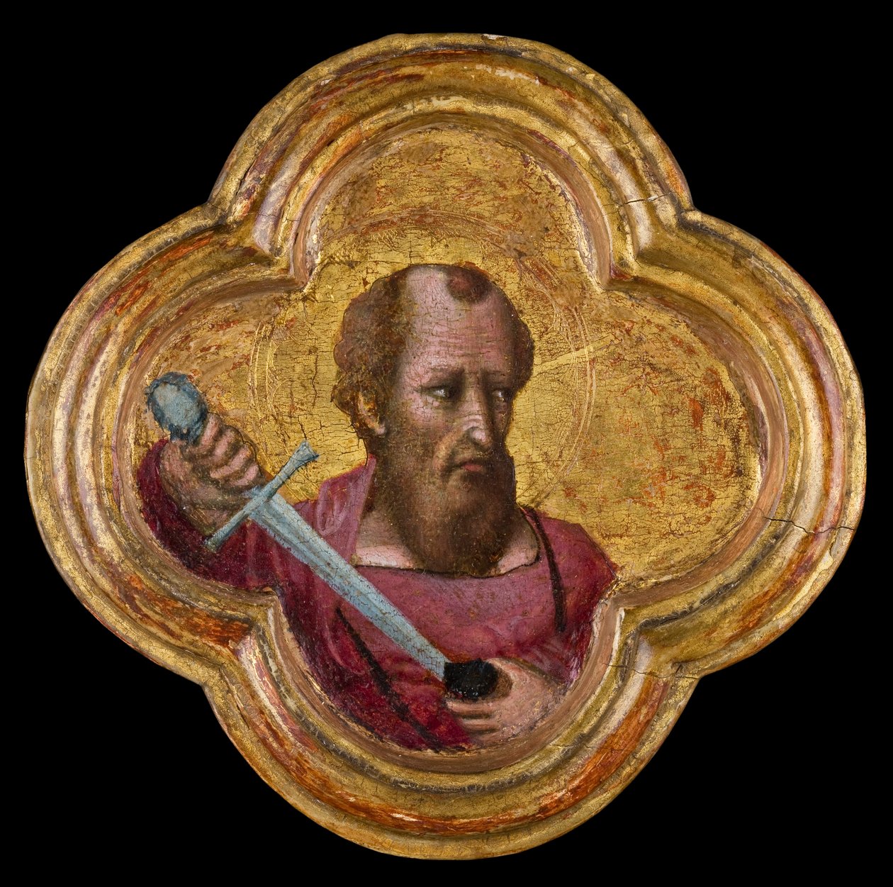 São Paulo (têmpera no painel) de Dalmasio di Jacopo Scannabecchi Dalmasio di Jacopo Scannabecchi