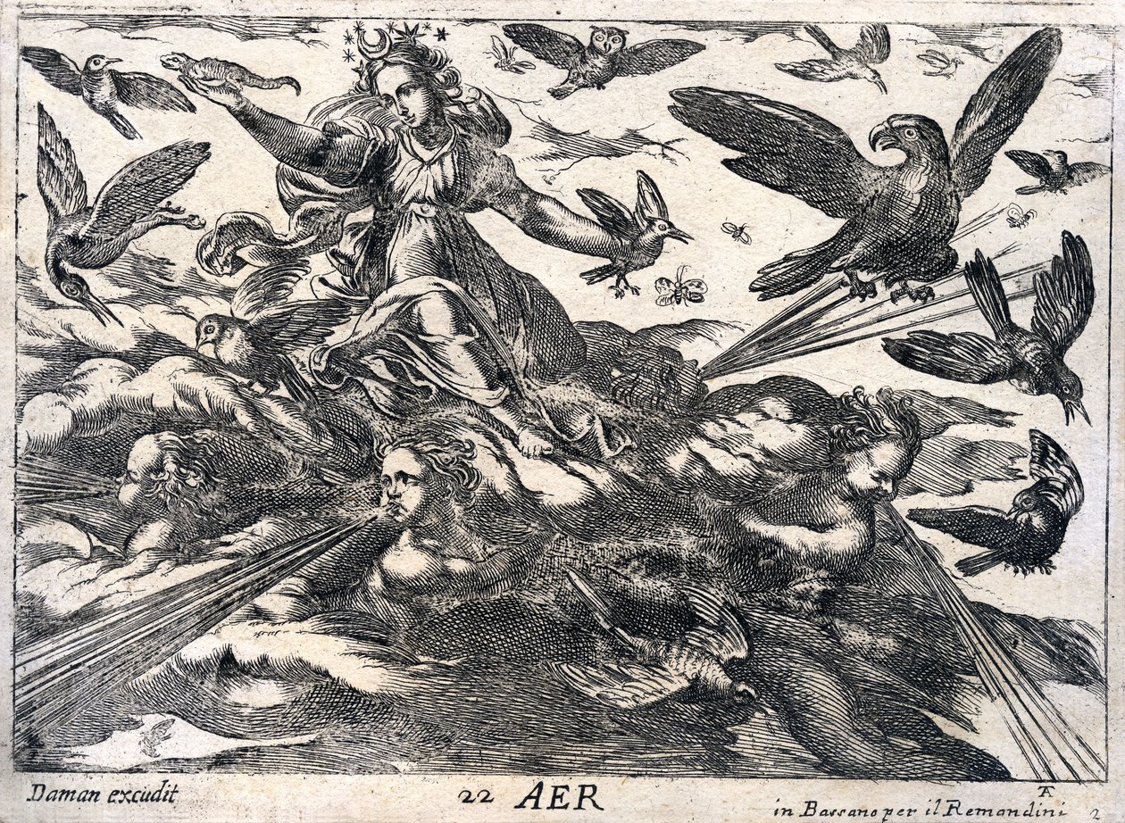 Aer: alegoria do ar de Daman