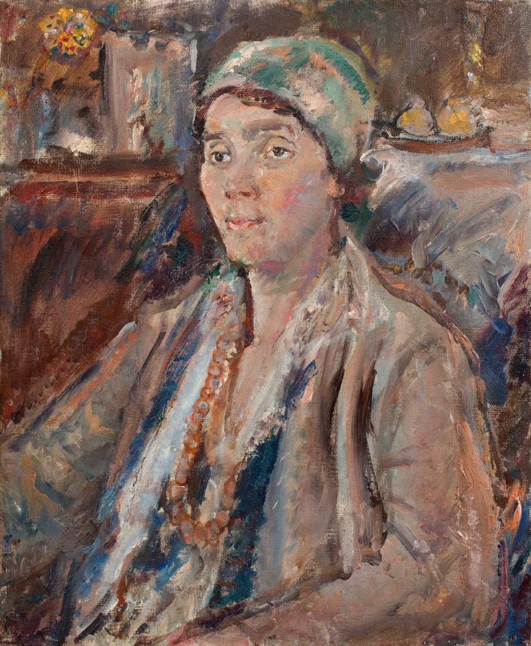 Sylvia, exh. 1938 (óleo sobre tela) de Dame Ethel Walker