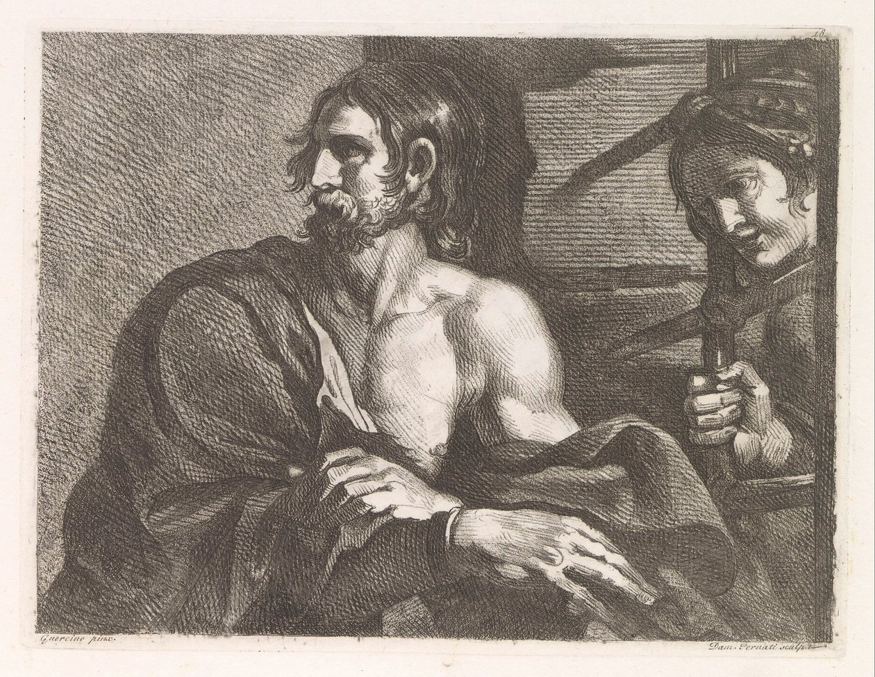 São João Baptista na Prisão Visitado por Salomé de Damiano Pernati