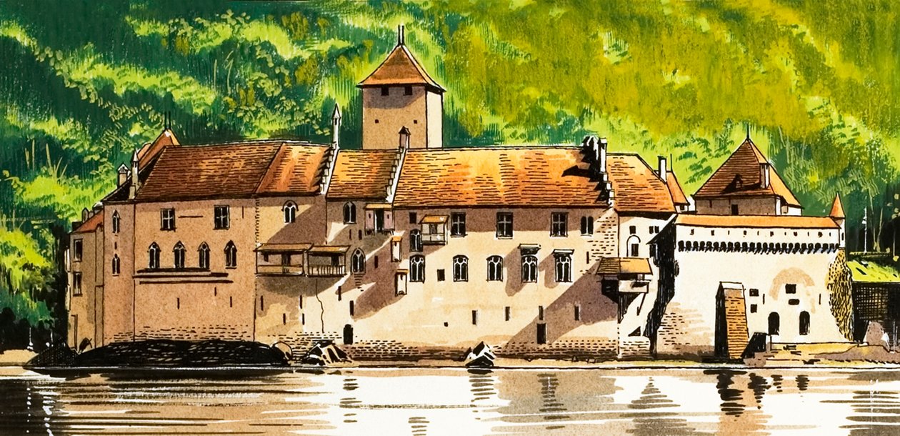 Castelo de Chillon de Dan Escott