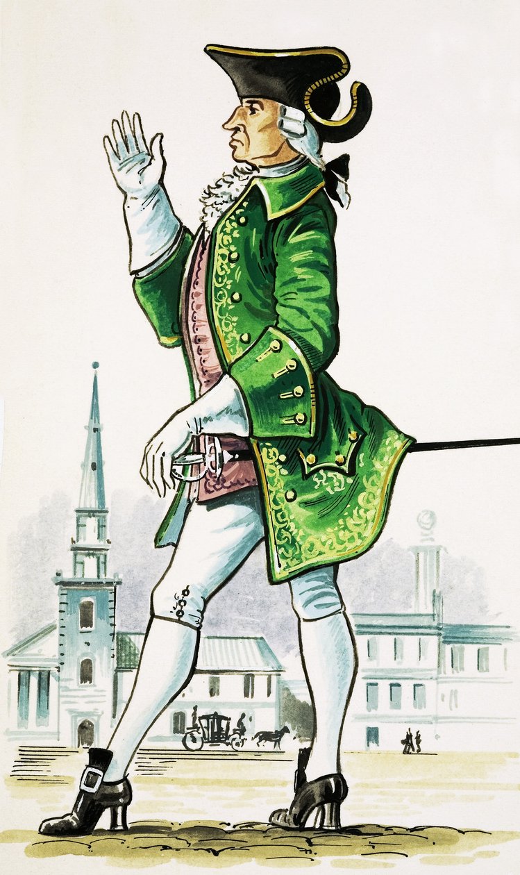 Cavalheiro de cerca de 1750 de Dan Escott