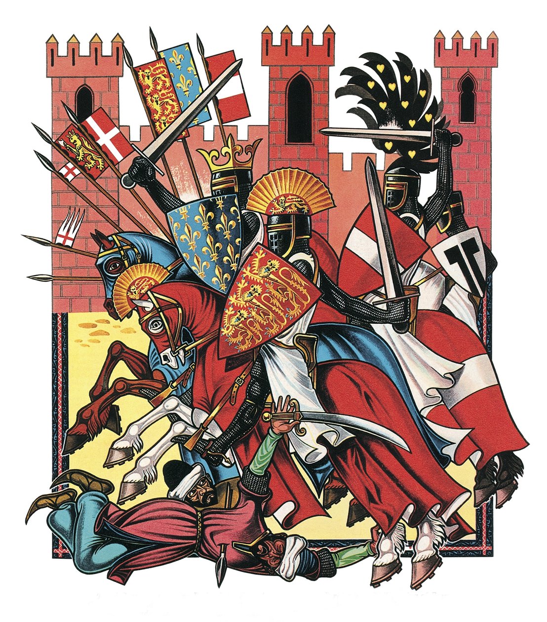 A história das Cruzadas de Dan Escott
