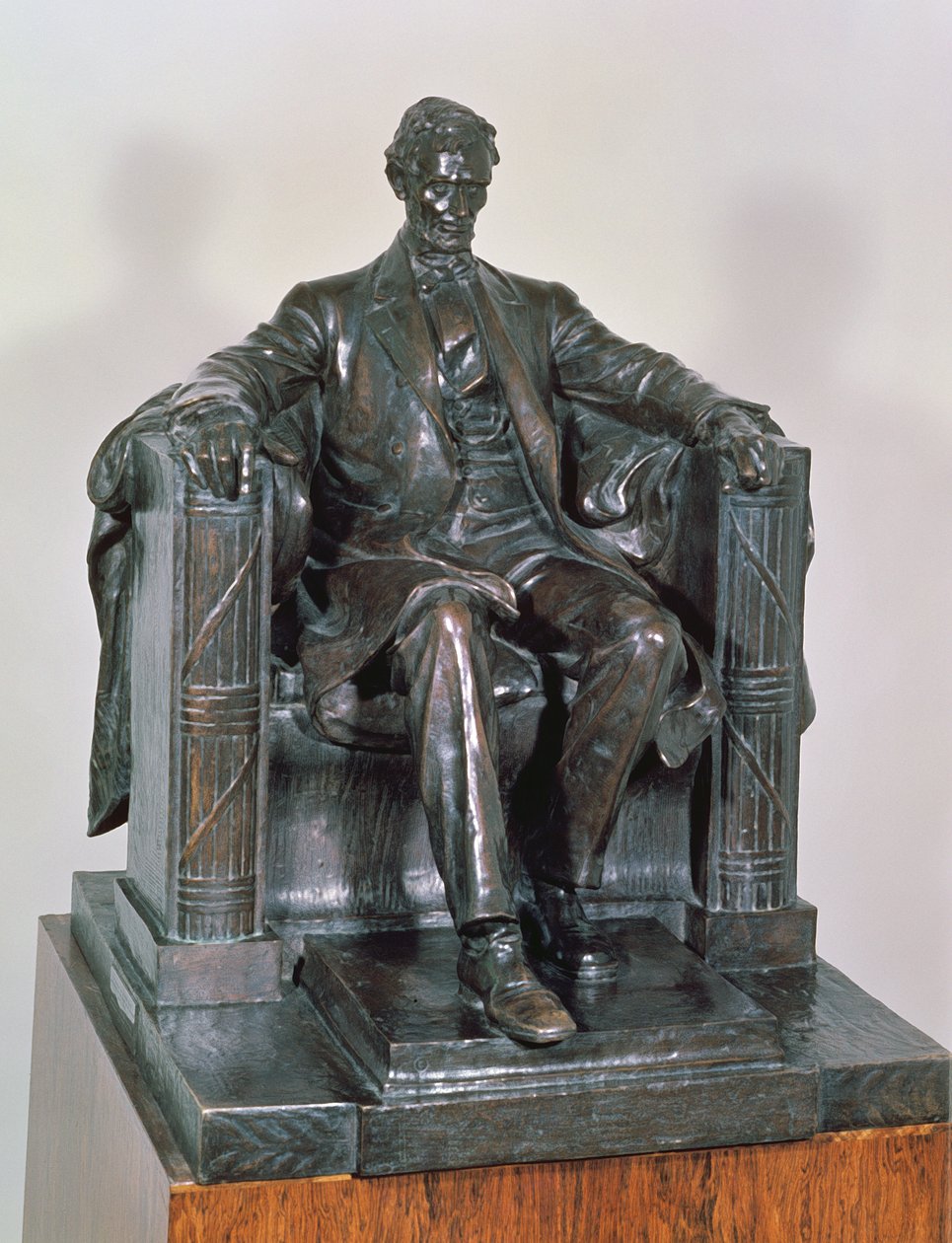 Abraham Lincoln, 1920 (bronze) de Daniel Chester French