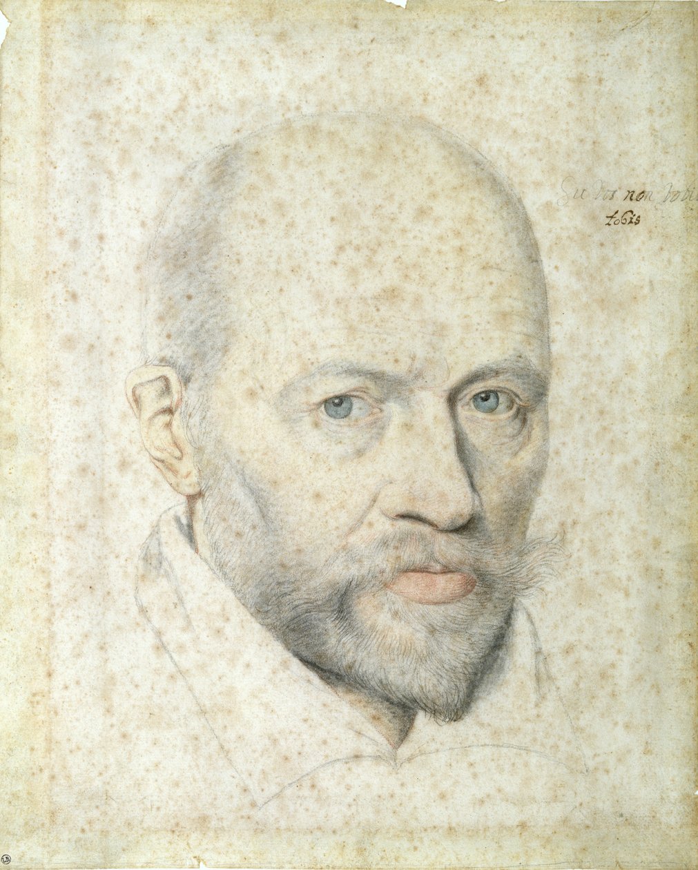 Retrato de São Vicente de Paulo (1576-1660) de Daniel Dumonstier or Dumoustier