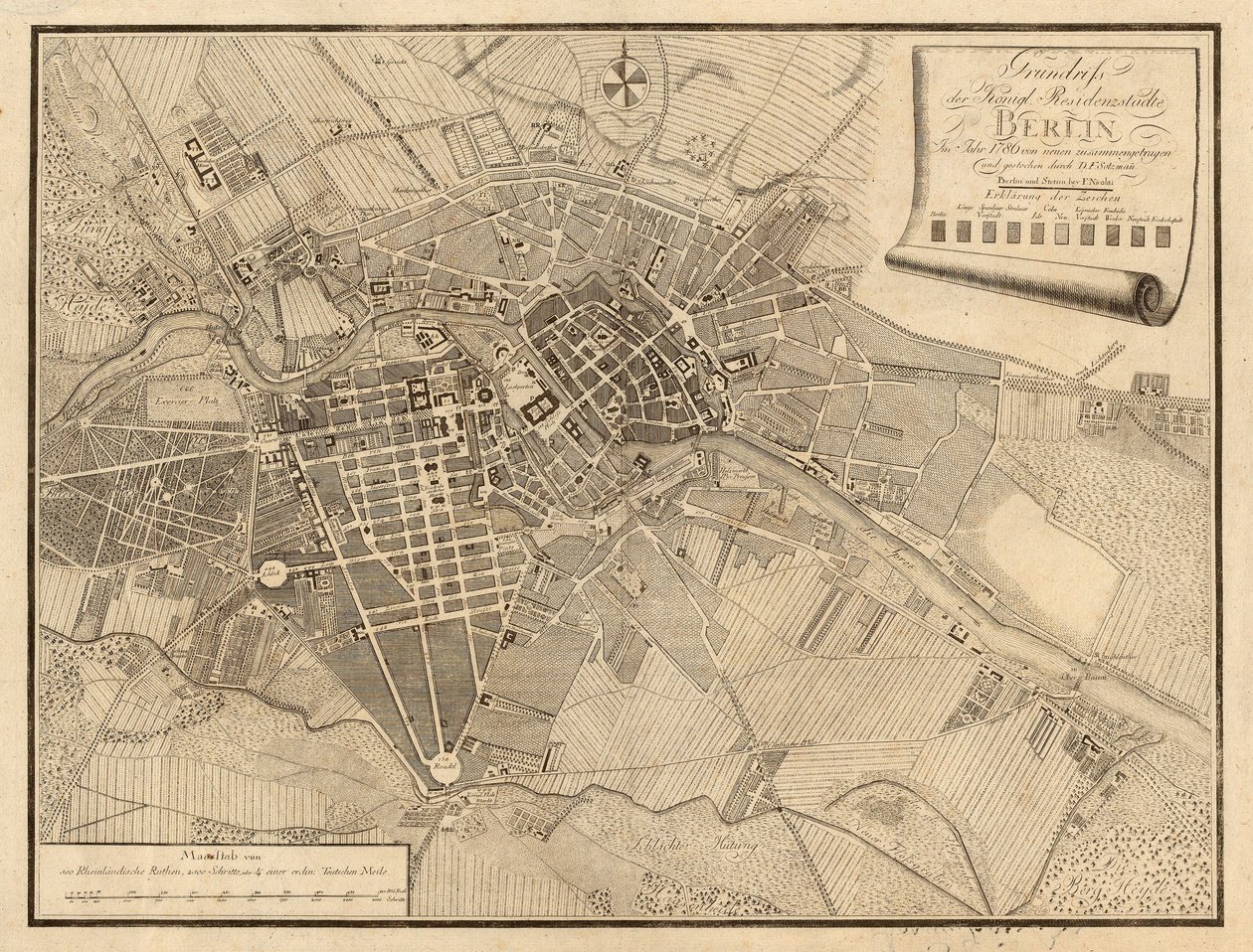 Sotzmann Berlin 1786 de Daniel Friedrich Sotzmann